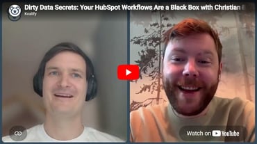 Dirty Data Secrets: Your HubSpot Workflows Are a Black Box (with Christian Baun)