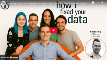 How Exemplify Fixed Duplicate HubSpot Contacts in Dentistry (with Koalify)