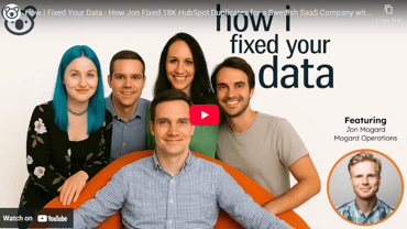 How Jon Mogard Fixed 18,000 Duplicate HubSpot Records for a Swedish SaaS Company (with Koalify)