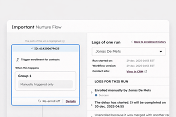 How to avoid merging contacts that are still enrolled in HubSpot workflows