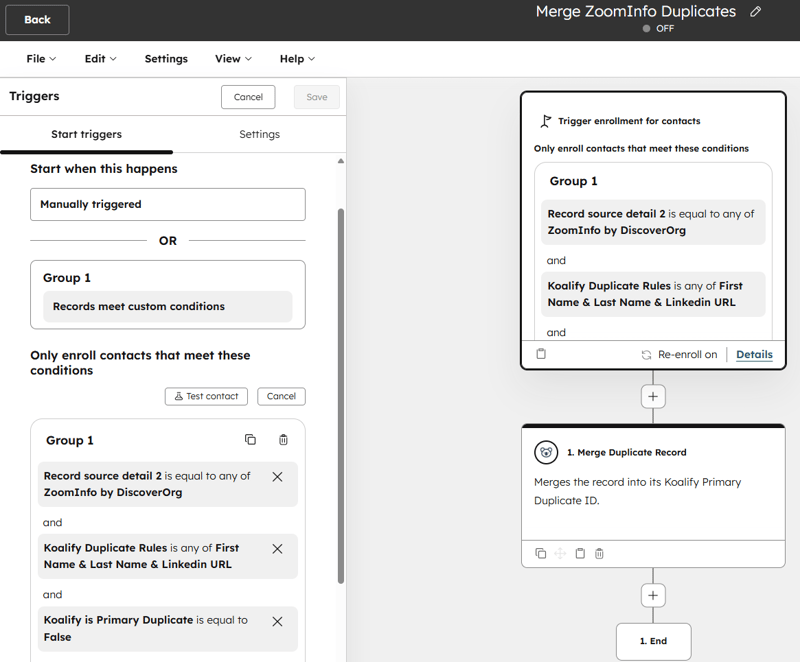 How to find and merge ZoomInfo duplicates in HubSpot