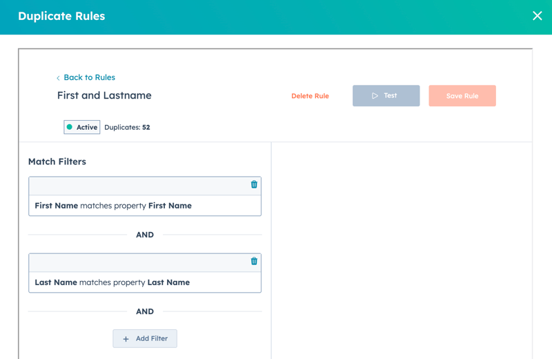 Identify duplicate records based on matching First and Last Names