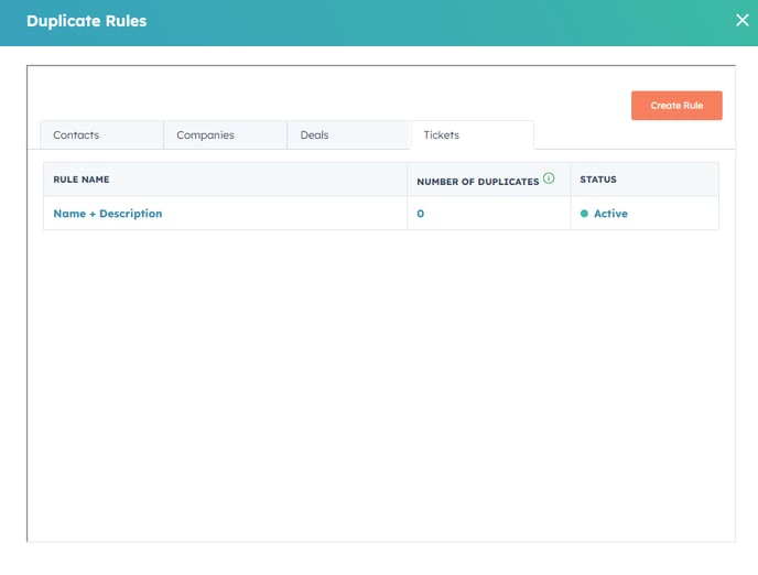 Koalify Default Duplicate Ticket Rules