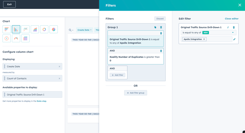 Monitor HubSpot duplicates created by the Apollo integration