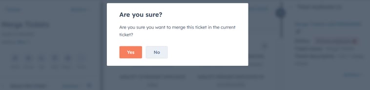 Review the match, then confirm the ticket merge when prompted. That’s it!