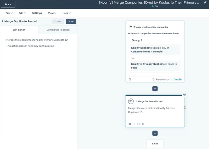Run a Simple Merge Workflow