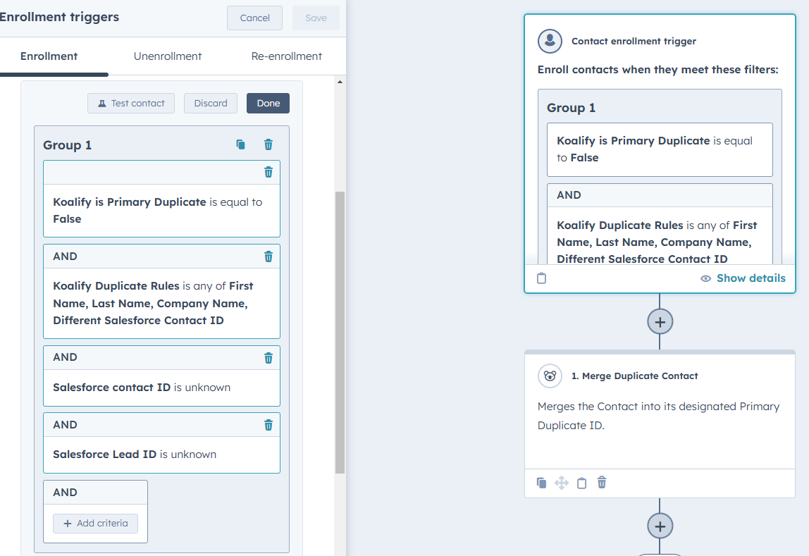 Salesforce Automated Contact Merges