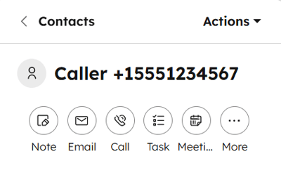 What Does “Caller +1...” Mean in HubSpot