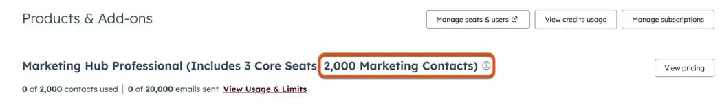 duplicate records inflate your HubSpot Marketing Contacts bill
